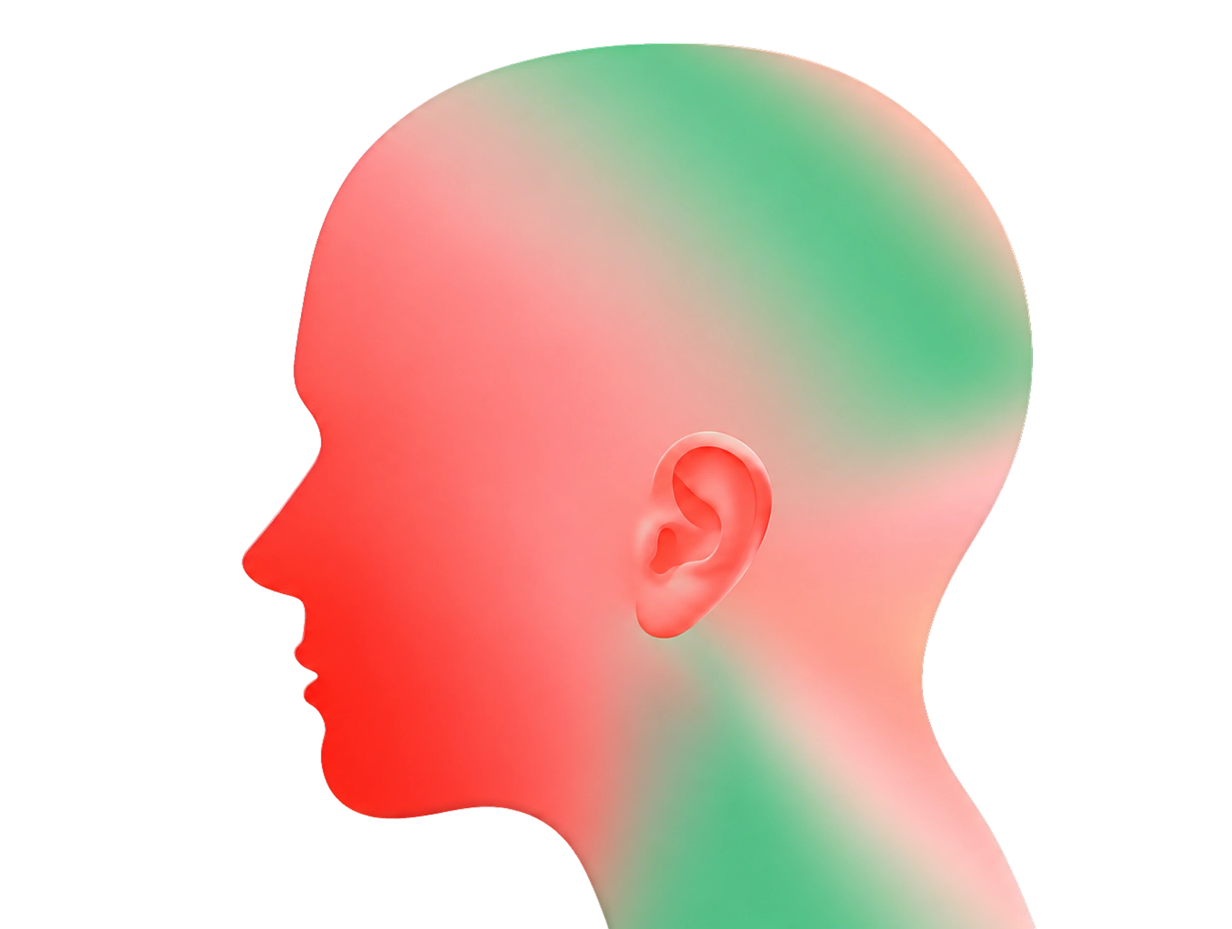 Person considering two AI responses
